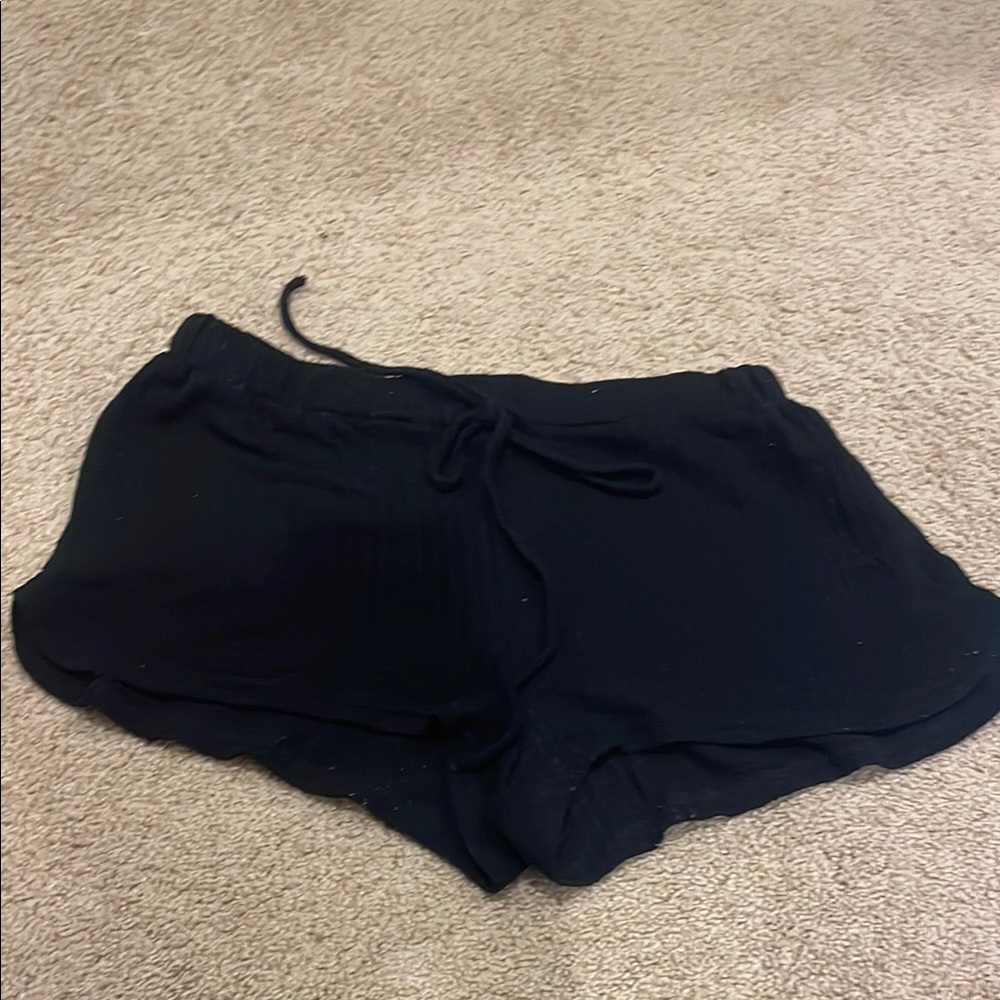 SHEIN Black Beach Shorts Lightweight and Relaxed